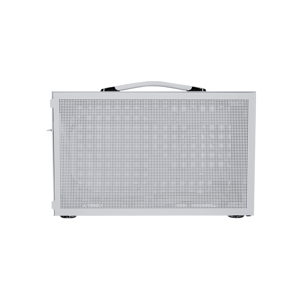 Корпус PCCooler K101 MESH WH 3F ITX 2xUSB3.0, 1xUSB-C, 3xFans, 1x3.5", 4x2.5" White
