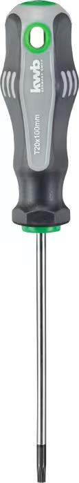 Отвертка Torx 20x100 мм с зажимом kwb by Einhell (669220)