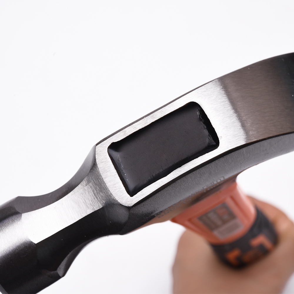 Молоток-гвоздодер с фиберглассовой рукояткой 330мм, 500гр. Арт.590215