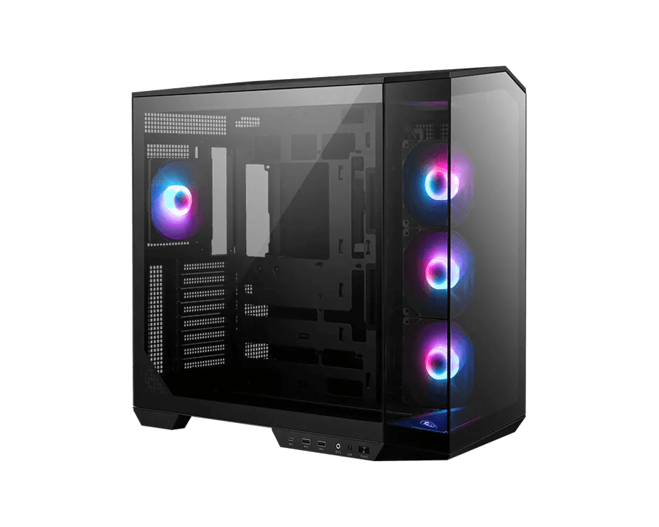 Компьютерный корпус MSI MAG PANO 100R PZ  Back-connect: ATX  2x3.5"/2.5", 1xUSB-C Black
