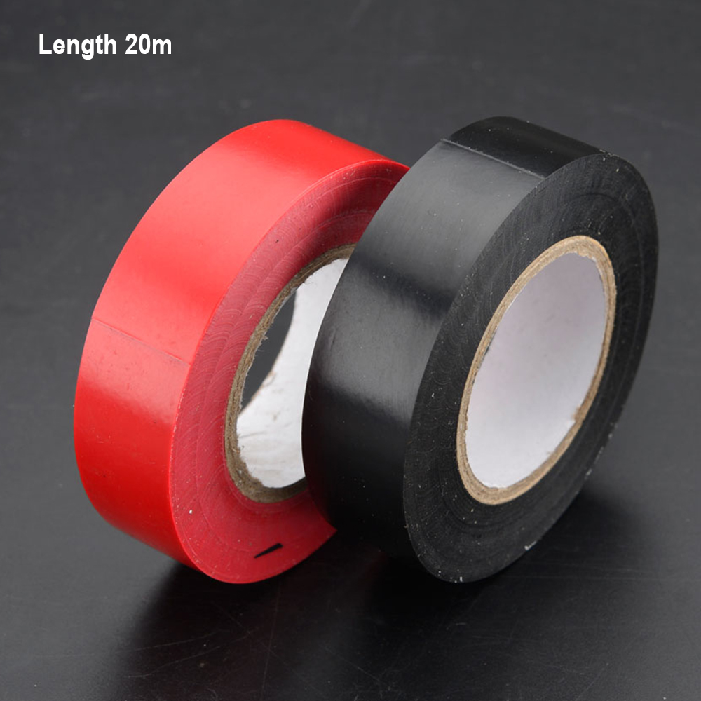 Изолента ПВХ 20м красная Арт.660502