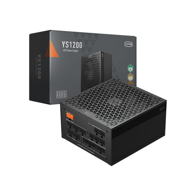 Блок питания PCCooler YS1200, 1200W, Full Modular, 80+ GOLD, Fan 135mm, P5-YS1200-G1F