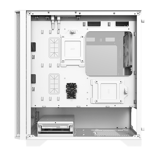 Корпус Montech AIR 100 ARGB (W) Micro-ATX/Mini-ITX 2xUSB3.0 1xUSB2.0 1xAudio 1xMic Белый