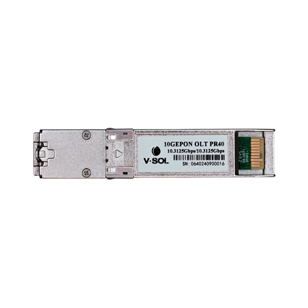 V-SOL 10G EPON OLT SFP+ PR40/PRX40 — Оптический трансивер (10G/10G & 10G/1.25G, SC/UPC, 20 км, 1577/1270 нм)