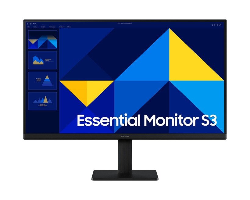 Монитор 24" SAMSUNG LS24D304GAIXCI, IPS 1920x1080 100Hz 5мс 250кд/м2 1000:1 1xD-Sub 1xHDMI Черный