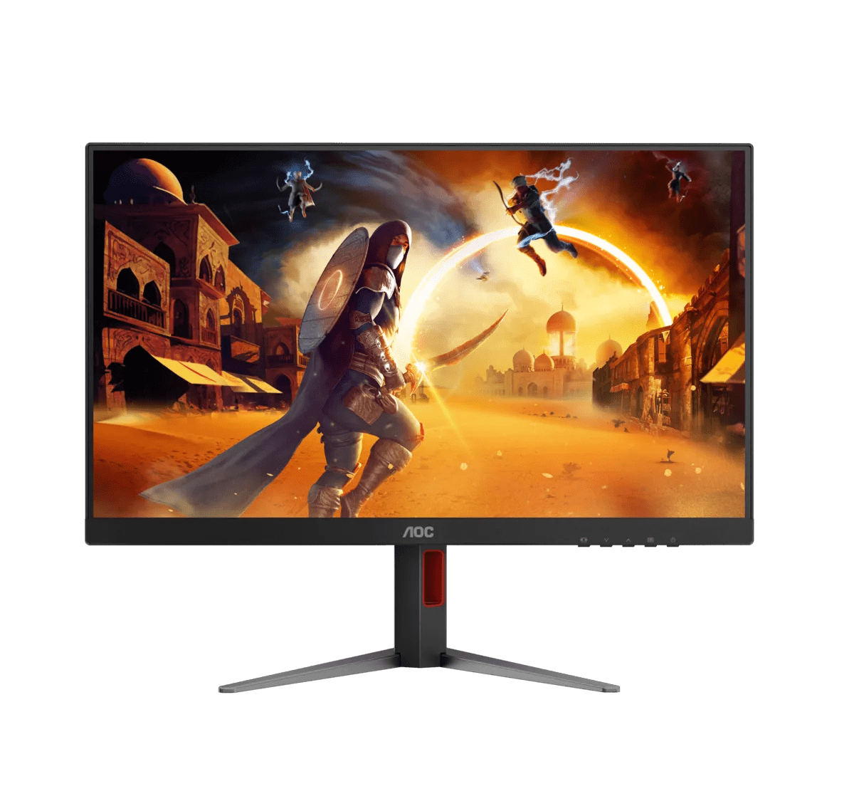 Монитор Игровой 27" AOC 27G4HA  IPS 1920x1080 200Hz 0.5ms 300cd/m 1000:1 2xHDMI DP HAS 2Wx2 Black