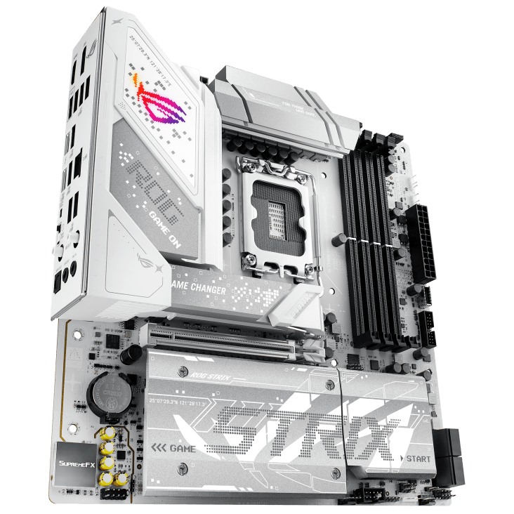 Материнская плата ASUS ROG STRIX B860-G GAMING WIFI, LGA1851 B860 4xDDR5 4xSATA 4xM.2 HDMI DP mATX