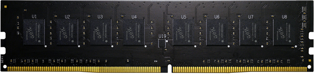 Оперативная память 16GB GEIL DDR4 3200MHz UDIMM PC4-25600 22-22-22-52 GN416GB3200C22S Bulk Pack