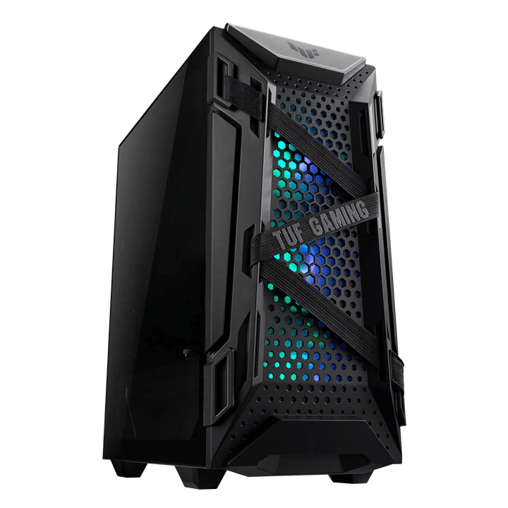 Корпус ASUS GT301 TUF GAMING CASE/BLK/ARGB FAN/ ATX/mATX/mITX 90DC0040-B49000