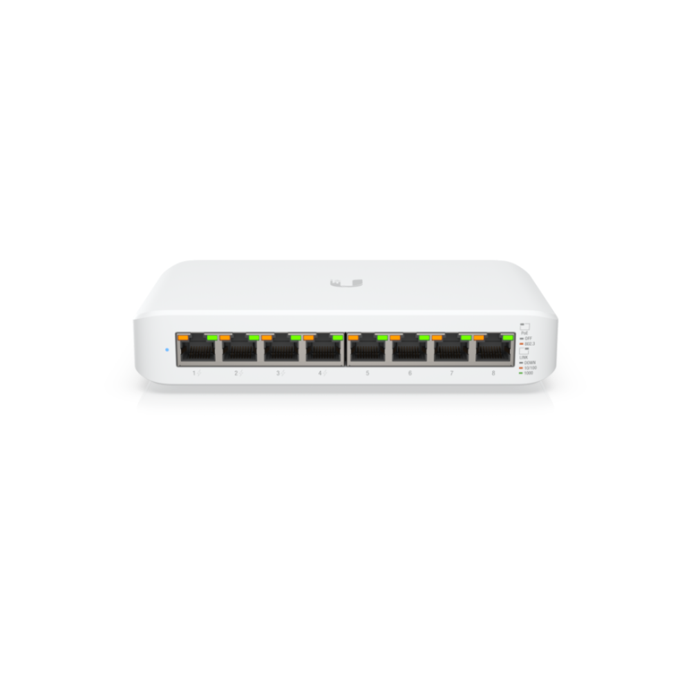 Ubiquiti Коммутатор Unifi Switch Lite 8 PoE USW-LITE-8-POE