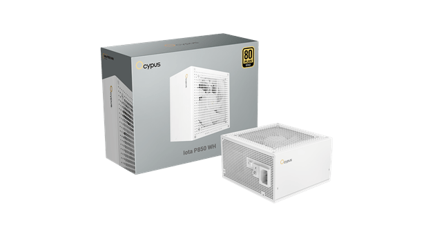 Блок питания Ocypus Iota P850 WH 850W Full Modular, 80+ GOLD, КПД 91% Белый, Iota-P850-G1FFWH025X-EU