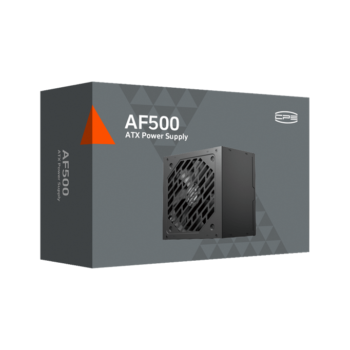 Блок питания PCCooler P1-AF500-N1H, 500W, 80+, Non Modular, ATX, FAN 120mm, Черный, P1-AF500-N1H