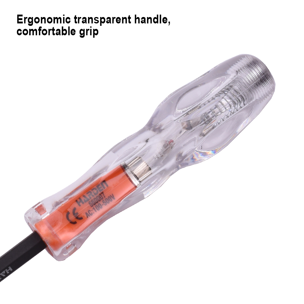 Отвертка-тестер напряжения (пробник) 80-550V, 205 мм. Арт.660007