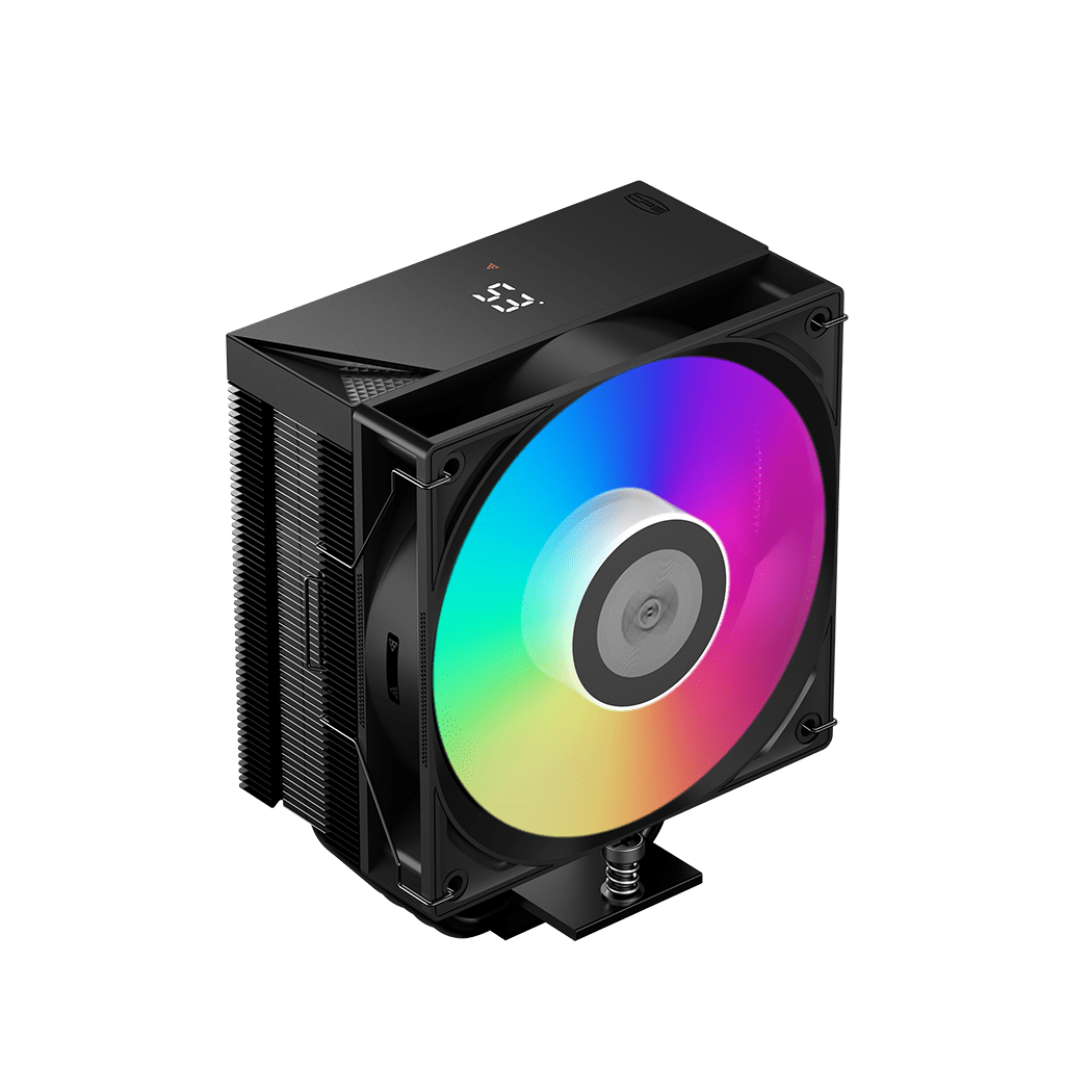 Вентилятор для процессора PCCooler RT500 Digital ARGB BK 245W 4pin 18XX/1700/1200/AM5/AM4 Черный