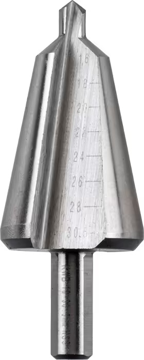 Коническое сверло HSS, 16-30 мм, в упаковке kwb by Einhell (525200)