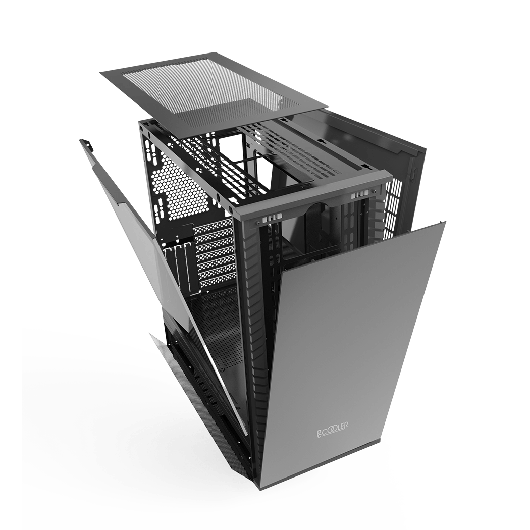 Корпус PCCooler IE200 BK EATX/ATX/mATX/ITX 2x3.5", 4x2.5", USB3.0, 2USB2.0 Black