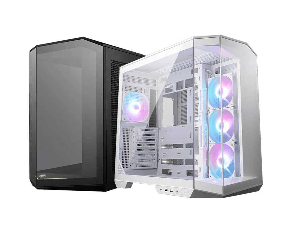 Компьютерный корпус MSI MAG PANO 100R PZ  Back-connect: ATX  2x3.5"/2.5", 1xUSB-C Black