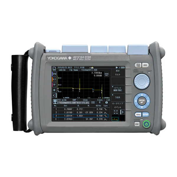 Рефлектометр оптический Yokogawa AQ1210A-HR-UFC/PC/SB (SM 1310nm/1550nm,37/35dB)