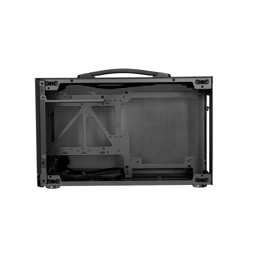 Корпус PCCooler K101 MESH GY 3F ITX 2xUSB3.0, 1xUSB-C, 3xFans, 1x3.5", 4x2.5" Grey