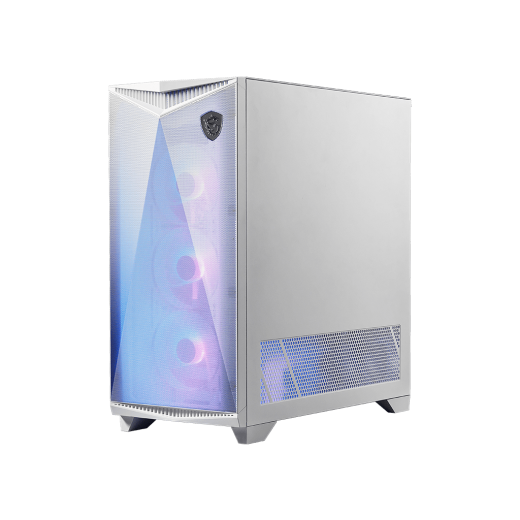 Компьютерный корпус MSI MPG GUNGNIR 300R AIRFLOW E-ATX/ATX/mATX/Mini-ITX, 3xUSB 3.2, ARGB White