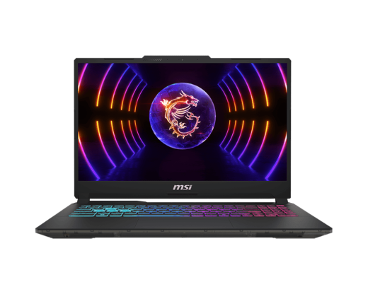 NB MSI Cyborg 15 A2RVE-2406XKZ 15,6" IPS/144Hz/Core 5 210H/DDR5 16GB (1x16GB)/1TB/RTX4050/DOS/Black