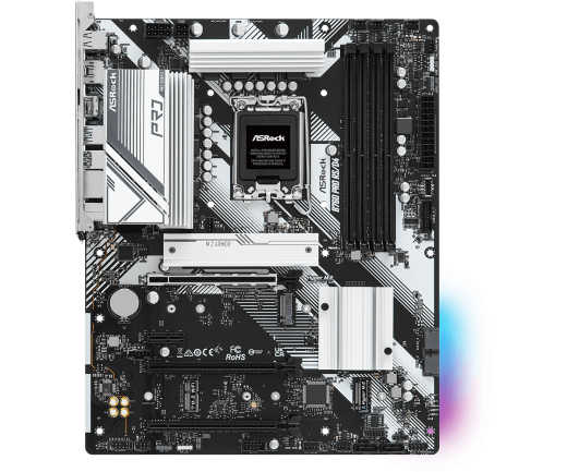 Материнская плата ASRock B760 PRO RS/D4 LGA1700 4xDDR4 4xSATA RAID 2xM.2 HDMI DP ATX