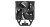 Вентилятор для процессора Ocypus Gamma A40 BK TDP 200W 1851/1700/1200/115X/AM5/AM4 Черный