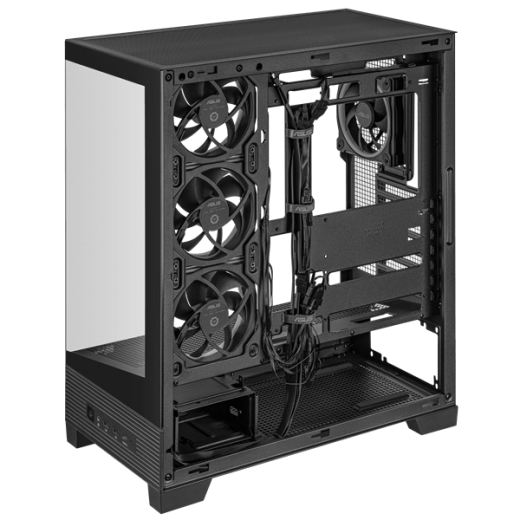 Корпус ASUS A31 PLUS TG ARGB BLACK Micro-ATX/Mini-ITX A31 PLUS/BK/TG/ARGB//