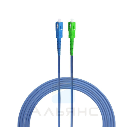 Патчкорд LC/UPC-LC/UPC Armoured SM 9/125 Simplex - 17 м