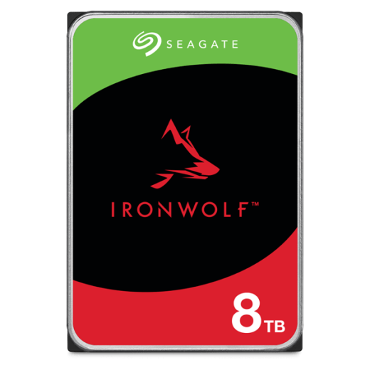 Жесткий диск для NAS систем  8Tb HDD Seagate IronWolf SATA 6Gb/s 7200rpm 3.5" 256Mb ST8000VN004