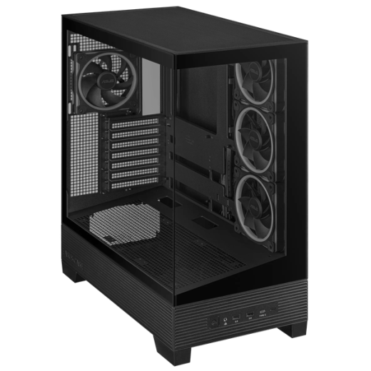 Корпус ASUS A31 PLUS TG ARGB BLACK Micro-ATX/Mini-ITX A31 PLUS/BK/TG/ARGB//