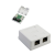 Розетка Настенная телекоммуникационная 2 Модуля OK-2-RJ45