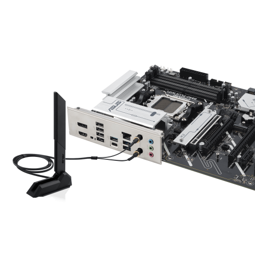 Материнская плата ASUS PRIME B840-PLUS WIFI AM5 4xDDR5 4xSATA 3xM.2 HDMI 2xDP mATX