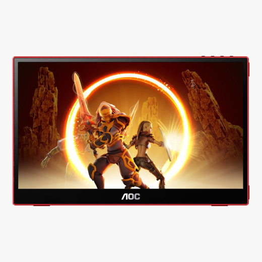 Монитор портативный AOC 15,6" 16G3 IPS 1920x1080 144Hz 4ms 250cd/m 1000:1 2xUSB-C 1xMicroHDMI