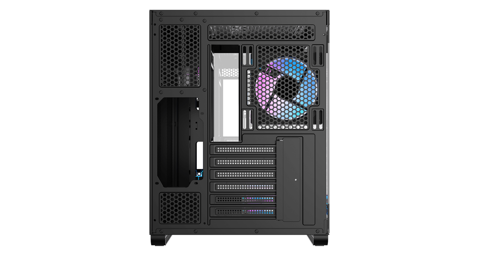 Корпус Ocypus Iota C70 BK ARGB ATX/mATX/mITX 2xUSB, Type-C, Черный, Iota-C70-BKD600XX-GL