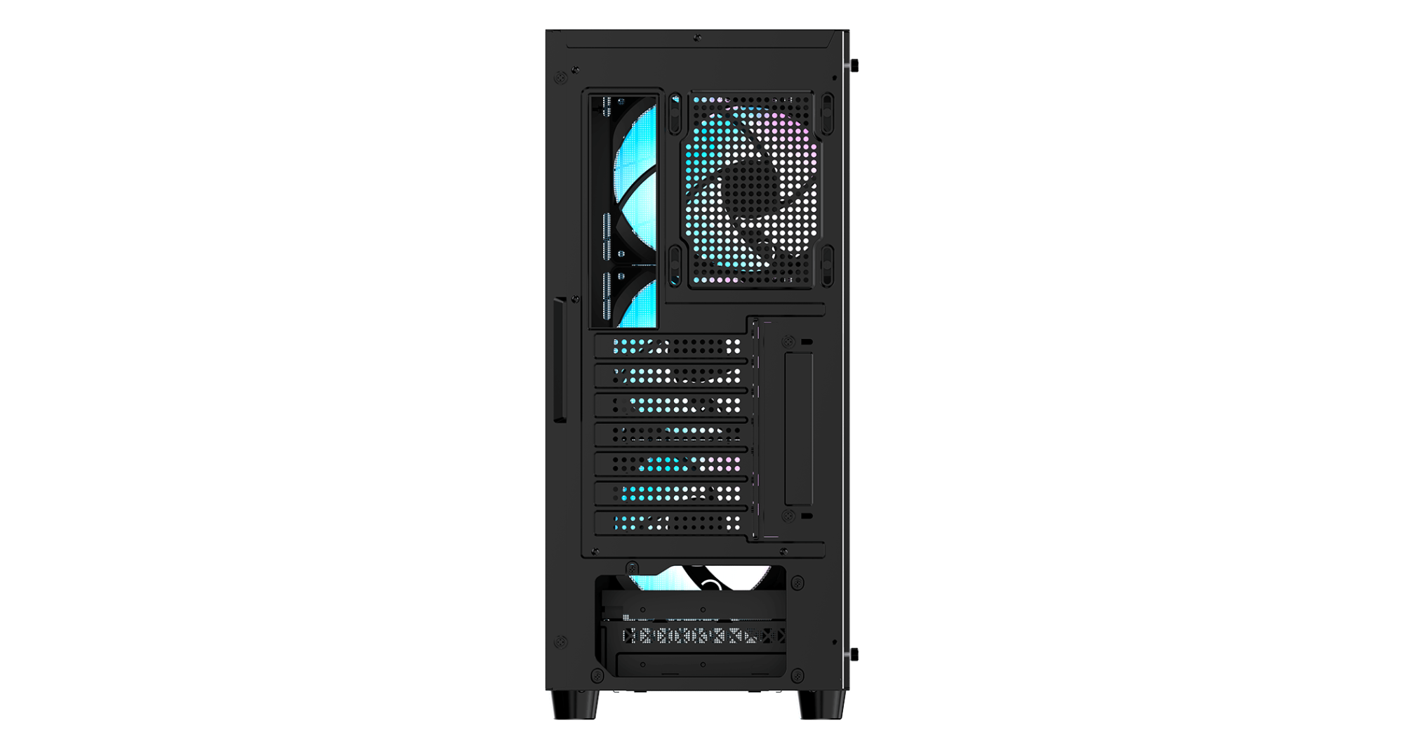 Корпус Ocypus Gamma C70 BK ARGB ATX/mATX/ITX 2xUSB Черный Gamma-C70-BKG400XX-GL