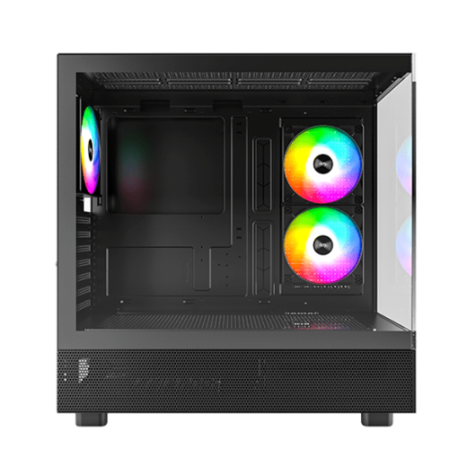 Корпус Montech XR (B) ATX/Micro-ATX/Mini-ITX 2xUSB3.0 1xType-C 1xAudio 1xMic Черный