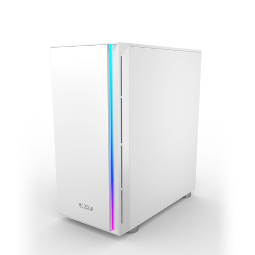 Корпус PCCooler LM300 ARGB WH mATX/ITX USB3.0, 2xUSB2.0 White