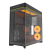 Корпус Montech HS02 PRO (B) ATX/Micro-ATX/Mini-ITX (Back-Connected MB) 2xUSB 1xType-C 1xAudio Черный