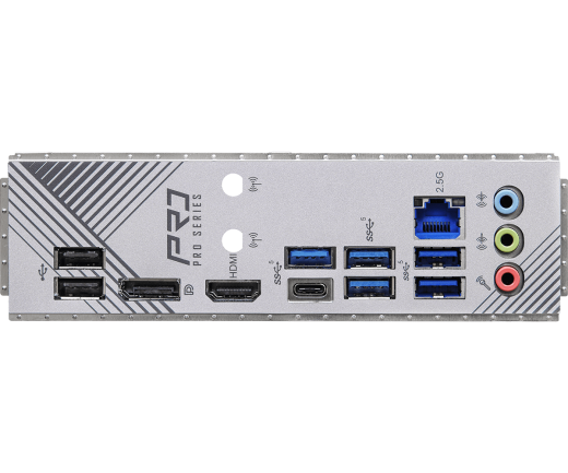 Материнская плата ASRock B760 PRO RS/D4 LGA1700 4xDDR4 4xSATA RAID 2xM.2 HDMI DP ATX
