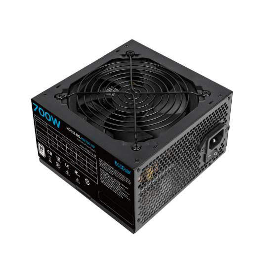 Блок питания PCCooler  700W, HW700-NP, Non Modular, 80+, КПД ≥80%, ATX, Fan 120mm, Черный, HW700-NP
