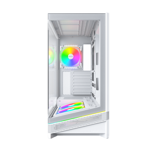 Корпус Montech SKY 3 (W) ATX/Micro-ATX/Mini-ITX (Back-Connected MB) 2xUSB3.0 1xType-C 1xAudio Белый
