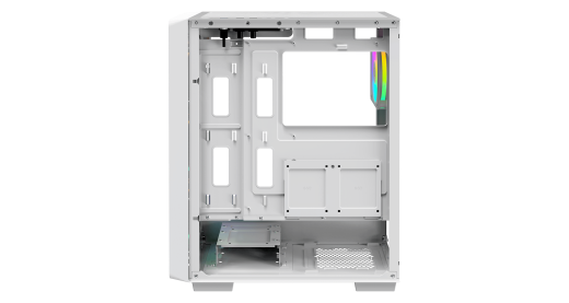Корпус Ocypus Gamma C60 WH ARGB ATX/mATX/ITX 3xUSB Белый Gamma-C60-WHG400XX-GL