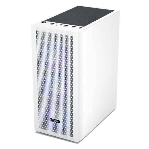 Корпус PCCooler MA100 MESH WH ATX/M-ATX/ITX USB3.0, 2xUSB2.0 White
