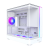 Корпус Montech KING 15 PRO (W) Micro-ATX/Mini-ITX 2xUSB3.0 1xType-C 1xAudio Белый
