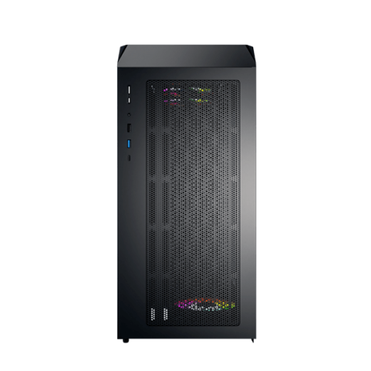 Корпус Montech X5M (B) Micro-ATX/Mini-ITX 1xUSB3.0 1xUSB2.0 1xType-C 1xAudio Черный