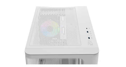 Корпус Ocypus Iota C70 WH Curve ARGB Digital ATX/mATX/mITX 2xUSB Type-C Белый Iota-C70-WHD400CD-GL