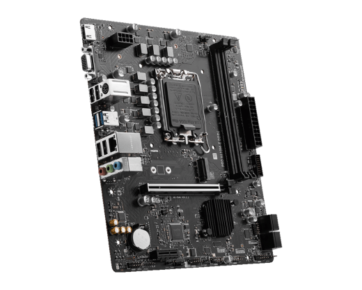 Материнская плата MSI PRO H610M-E DDR4 LGA1700 H610 2xDDR4 4xSATA3 M.2 VGA HDMI mATX