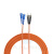 Патчкорд ST/UPC-SC/UPC 2мм MM 50/125 OM2 Duplex - 1 м
