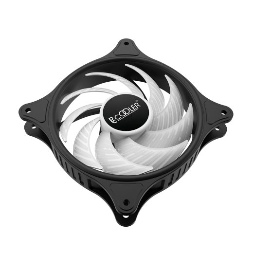 Вентилятор для корпуса PCCooler FX-120-3 120mm LED SRGB 3 pin + Molex 1200 RPM Black